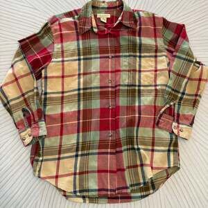 Vintage LIMITEDchinos. Plaid Flannel Shirt, Button-Up, Unisex XS